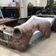 Illustration for article titled GM Clay Sculptor Buys The Shittiest Car In The Junkyard And Turns It Into His Sons Bed